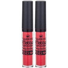 Gndz Store Lipgloss Mat Dudak Parlatıcısı (No: 4) (2 Paketi)