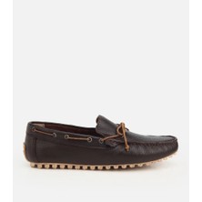 Hotiç 02AYH322740A480 ERKEK Deri Kahverengi Püskül Detaylı Günlük Loafer