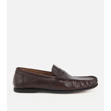 Hotiç 02AYH324980A480 ERKEK Deri Kahverengi Yumuşak Dokulu Günlük Loafer