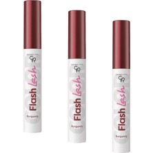 Gndz Store Lash Colored Mascara No: 10 Burgundy - Renkli Maskara (3 Paketi)