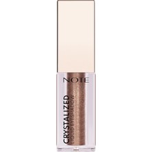 Gndz Store Cosmetics Crystalized Eyeshadow Likit Metalik Göz Farı, 08 Bronze