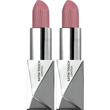 Gndz Store Alix Avien Uzun Süre Kalıcı Nemlendirici Pürüzsüz Etkili Yarı Mat Ruj Satin Lipstick 819 Russet Pink (2 Paketi)