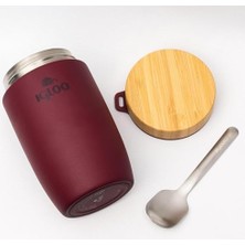 Gndz Store Bamboo Yemek Termosu 500 ml