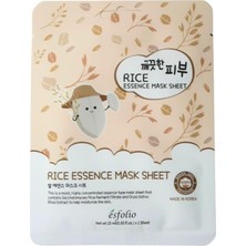Gndz Store Esfolio Kore Pirinç Maskesi Rice Sheet Mask Kağıt Maske