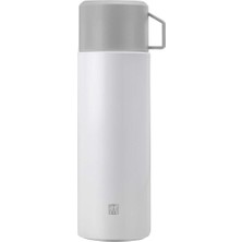 Gndz Store 18 Saat 24 Saat Soğuk Tutar, Paslanmaz Çelik, Beyaz, 1 Litre