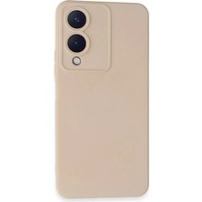 Aydogan's Vivo Y17S Kılıf Nano Içi Kadife  - Pudra