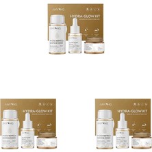 Gndz Store Anyong Salyangoz Özü Nemlendirici, Aydınlatıcı, Yatıştırıcı Cilt Bakım Kiti (Tonik, Serum, Krem) Niacinamide (50 ml + 12 ml + 20 Ml) (3 Paketi)