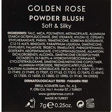 Gndz Store Powder Blush No: 14 Soft Peach - Mat ve Kalıcı Toz Allık 7 G (3 Paketi)