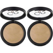 Gndz Store Mineral Terrabaked Powder No: 04 Natural Rose - Mineral Etkili Fırınlanmış Pudra (2 Paketi)