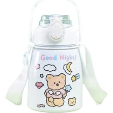 Gndz Store Çelik Içli Termos 850 ml Beyaz SKM012