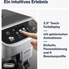 Gndz Store Magnifica Plus ECAM322.70.SB Tam Otomatik Espresso Cappuccino Makinesi