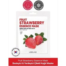 Gndz Store Çilekli Kağıt Maske Lebelage Fruit Strawberry Mask