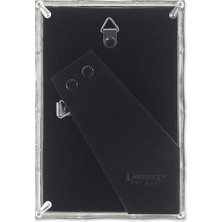 Gndz Store Frames 710146 Bilderrahmen, Bambus, Metall, 10 x 15 Cm, Silberfarben