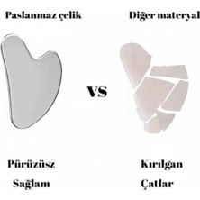 Paslanmaz Çelik Gua Sha