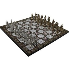 Gndz Store Orta Boy Metal Ispanyol Satranç Taşı Parlak