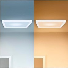 Gndz Store Wiz Beyaz Akıllı Sıva Üstü Rgb Kare Panel Tavan Armatürü 12W