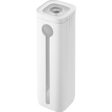 Gndz Store Fresh & Save Cube Cover Box Boyut 4s Için, Güneş Işığına Karşı Koruma, Doluluk Göstergesi, Bpa Içermeyen Plastik, Renk Beyaz