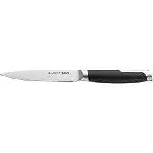 Gndz Store Leo 18/10 Çelik Bıçak Bloğu 6 Parça Seti