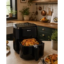 Nemere 1360W Sıcak Hava Fritözü Dijital 4 Litre Air Fryer Dokunmatik Panel