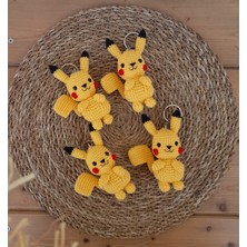 Renkli Ve Kreatif Pikachu Anahtarlık (1ADET)