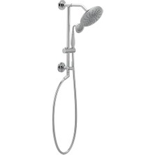 Gndz Store Krom 8 Inç Sabit Yağmur Duşu Duş Başlığı, 6345, 2,5 Gpm