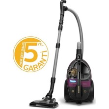 Gndz Store Toz Torbasız Elektrikli Süpürge, 899W, Powercyclone 10, Süper Turbo Fırça, Sert Zemin Başlığı, XB9155/07