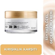 Gndz Store Yaş Uzmanı 55+ Kırışıklık Karşıtı Yenileyici Gece Kremi