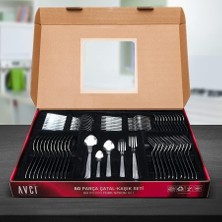 Gndz Store Avcı Ay Işığı 60 Parça Çatal Kaşık Takımı