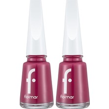 Gndz Store Klasik Parlak Bitişli Yüksek Pigmentli Oje Nail Enamel 320 Rose Taboo New (2 Paketi)