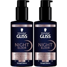 Gndz Store Night Elixir Yeniden Yapılandırıcı Gece Bakım Serumu, 100ML (2 Paketi)