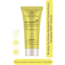 Gndz Store Bio Aging Ton Eşitleyen Nemlendiricili Yaşlanma Karşıtı Yüksek Koruyuculu 50+ Spf cc Krem 50 ml