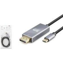  hadron hdx7859 type-c to display kablo 8k 60hz pvc 1.8 metre siyah