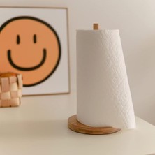 Gndz Store Bambu 12 cm Yuvarlak Havlu Peçetelik