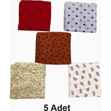 İlkim Tekstil 5li Paket Yumuşak Dokulu Eşarp