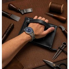 Vintage Leather Craft Hakiki Deri Erkek El Çantası