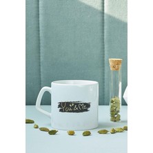 Gndz Store You And Me Baskılı 2'li Sevgili Çay Kahve Kupası Kupa Bardak