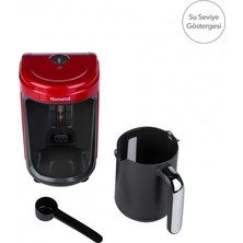 Gndz Store Pottoman 1831H Kırmızı Türk Kahve Makinesi