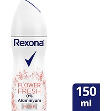 Gndz Store Kadın Sprey Deodorant Musk%0 Alüminyum 150 ml (5 Paketi)
