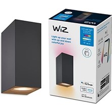 Gndz Store Wiz Yukarı ve Aşağı Tavan Lambası Ayarlanabilir Beyaz ve Renkli, Kısılabilir, 16 Milyon Renk, Wi-Fi Üzerinden Uygulama/ses ile Akıllı Kontrol, Siyah
