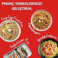 Gndz Store Pot Hızlı Pilav Pişirici ve Buharlı Pişirici - Otomatik, Buharlı Pişirici, Sote ve Kızartma Makinesi, 20 Porsiyon Kapasiteli, 2.8l