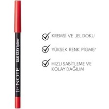 Gndz Store Cosmetics Silk Lipliner Suya Dayanıklı Ipeksi Dudak Kalemi - 07 Cherry Silk