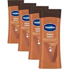 Gndz Store Vücut Losyonu Kakao Işıltısı Parlaklığını Kaybetmiş ve Kuru Ciltler Için 400 ml (4 Paketi)