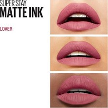Gndz Store Super Ink Likit Mat Ruj - 15 Lover (Pembe)