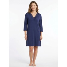 Wondergen Lacivert Kadın Pijama Üst 401WON-1110-223
