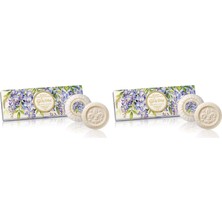 Gndz Store Saponificio Artigianale Fiorentino Sabun 3X100 gr - Wisteria (2 Paketi)