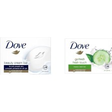 Gndz Store Beauty Cream Bar Katı Güzellik Sabunu Original Nemledirici Etkili, 90 G(1) Dove Beauty Cream Bar Katı Güzellik Sabunu Fresh Nemlendirici Etkili, 90 G(6)