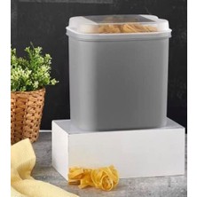 Gndz Store Masal Saklama Kabı, Gri 4500 ml