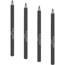 Gndz Store Uzun Süre Kalıcı Dağılma Yapmayan Nemlendirici Dudak Kalemi - Lipliner Pencil 01 Peach Nude (4 Paketi)