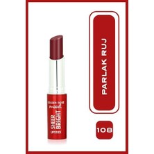 Gndz Store Sheer Bright Lipstick NO:108 Rosy Plum - Parlak Ruj