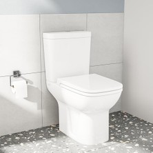 Gndz Store S20 177-003-009 Soft Klozet Kapağı, Beyaz